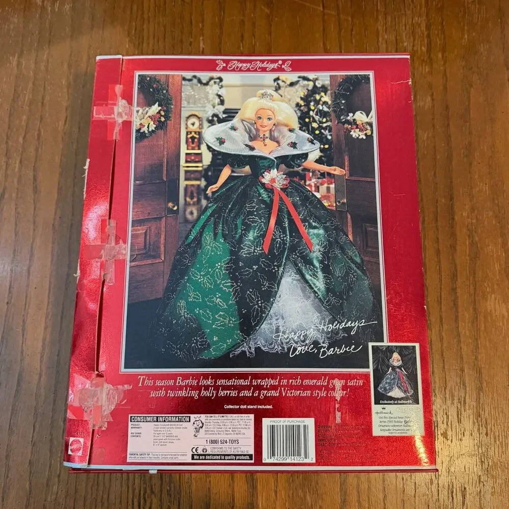 1995 Happy Holidays Barbie 12